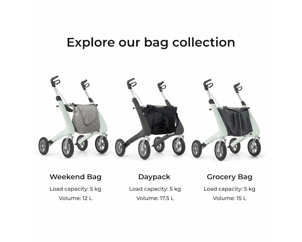 Nordic Pioneer Lightweight Rollator Walker