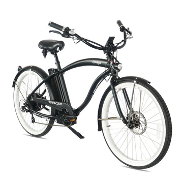 Tracer OMEGA 500W 26" 7 Speed Electric Beach Cruiser Bike for Men