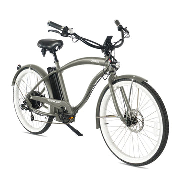 Tracer OMEGA 500W 26" 7 Speed Electric Beach Cruiser Bike for Men