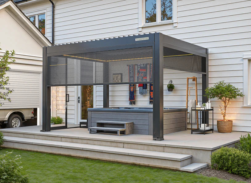 FlexPatio POWER+ PRO Gen 1 Motorized Pergola