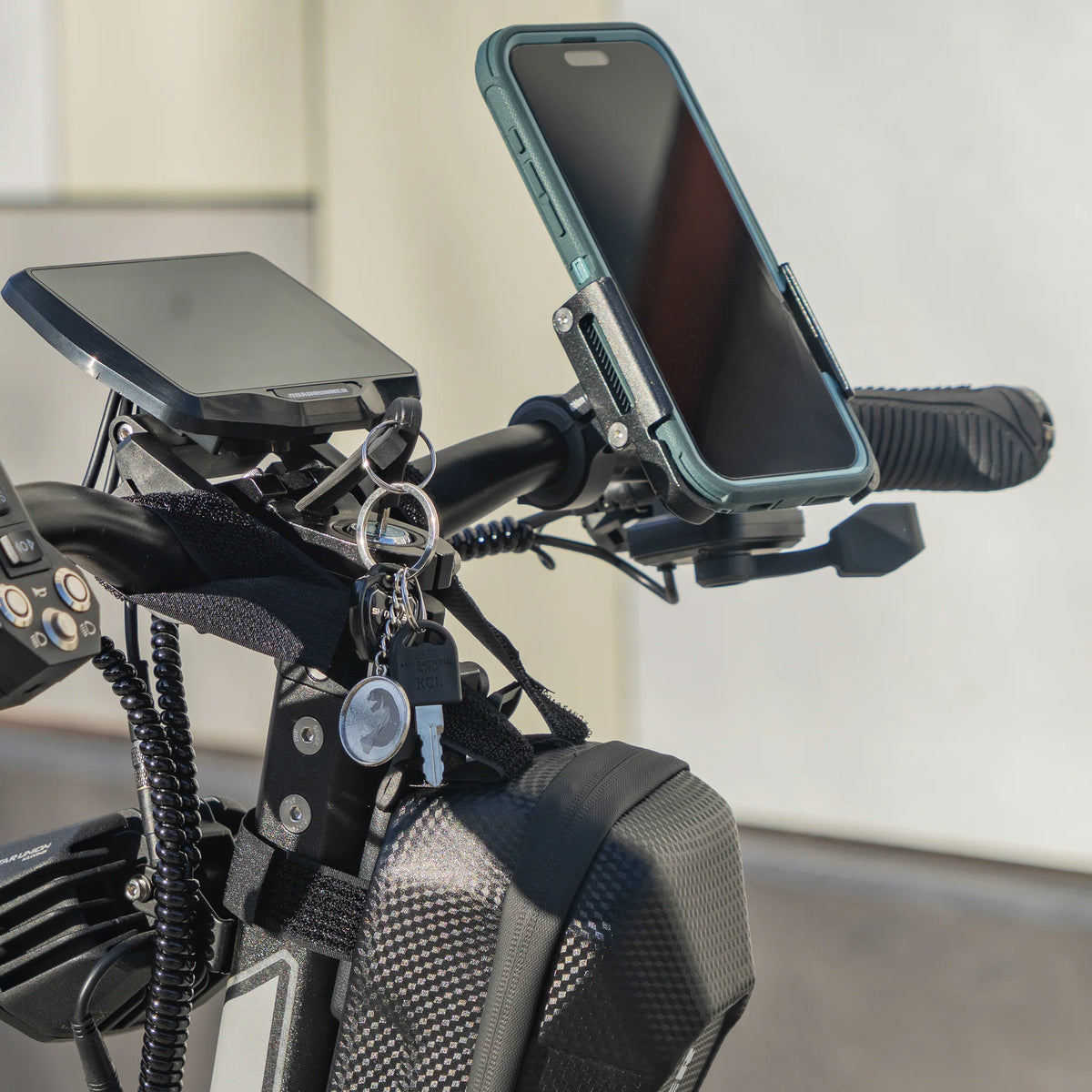 Mobile Phone Holder Handlebar Mount