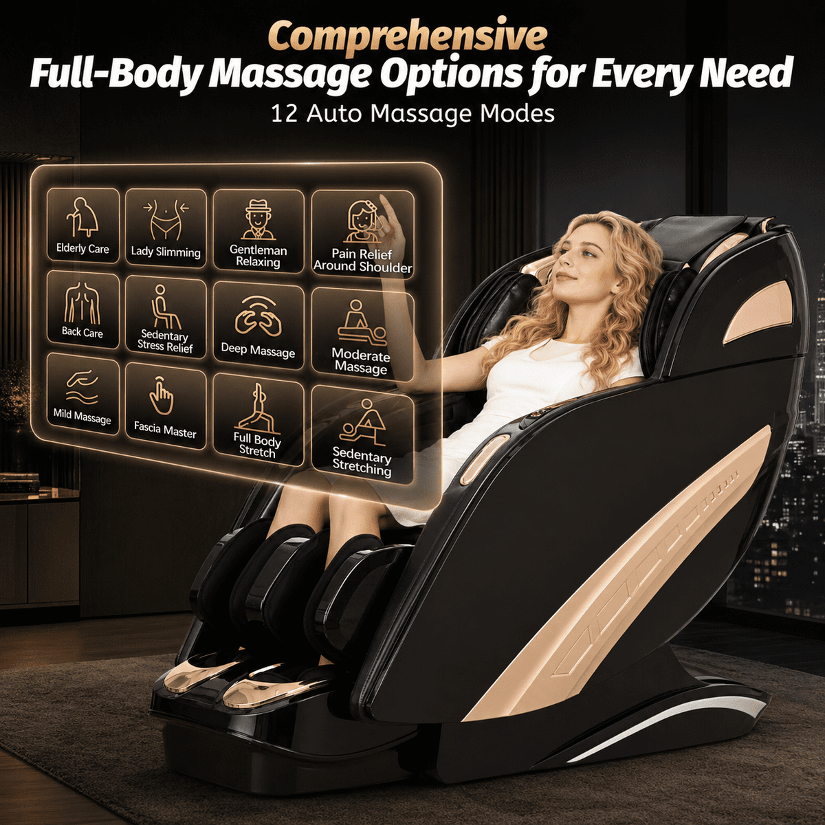 Kollecktiv 202 Zero Gravity 4D Massage Chair