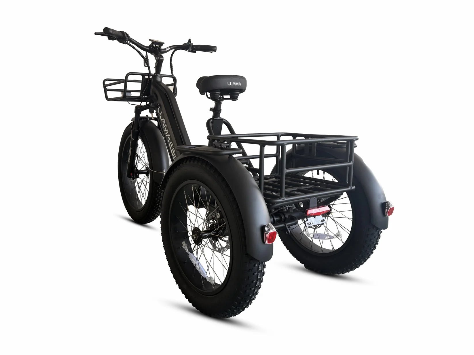 LLAMA Trike CT11 Fat Tire Electric Cargo Trike with NFC Unlock & Optional IoT