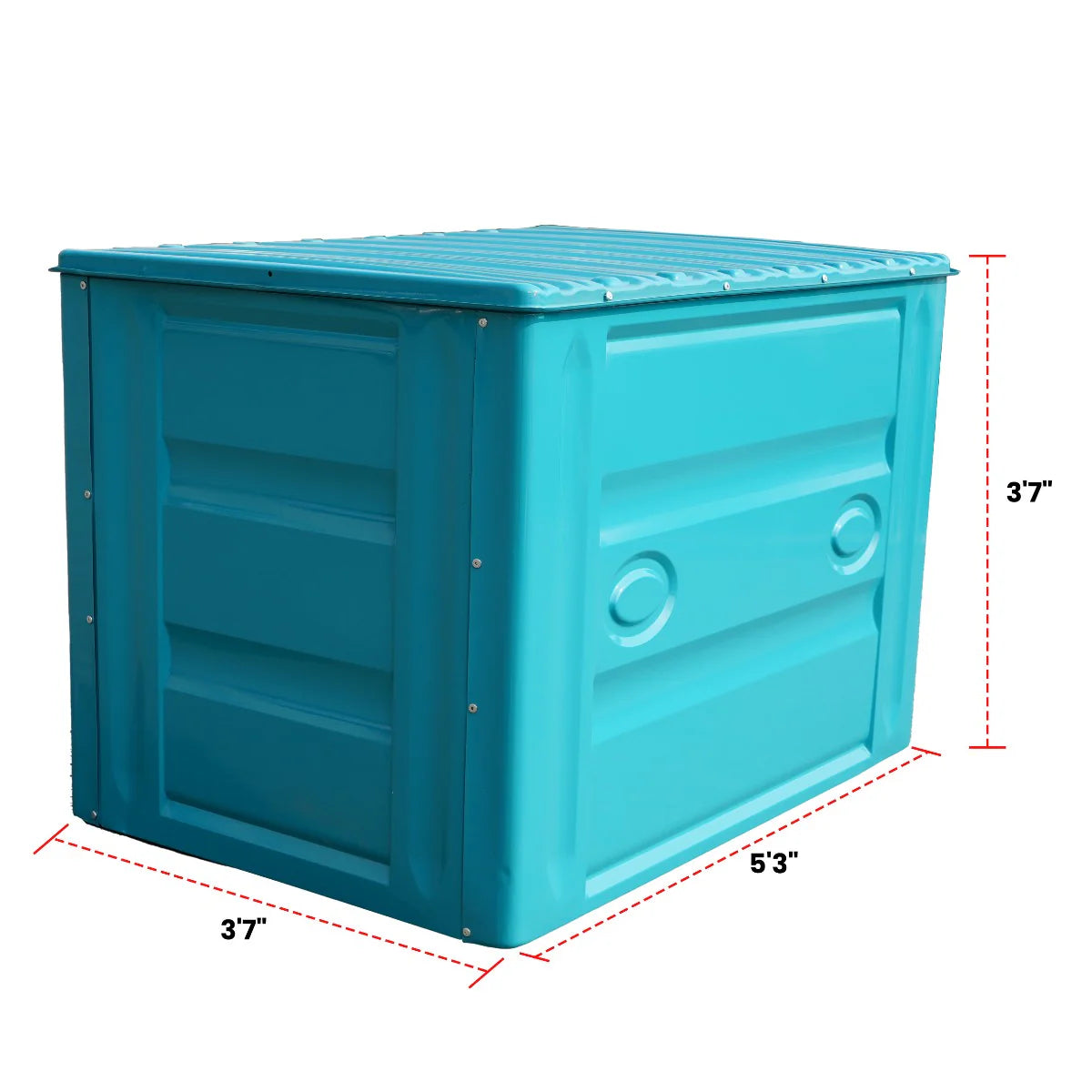 LLAMA Truck Custom Cargo Box – Enclosed Utility Bed