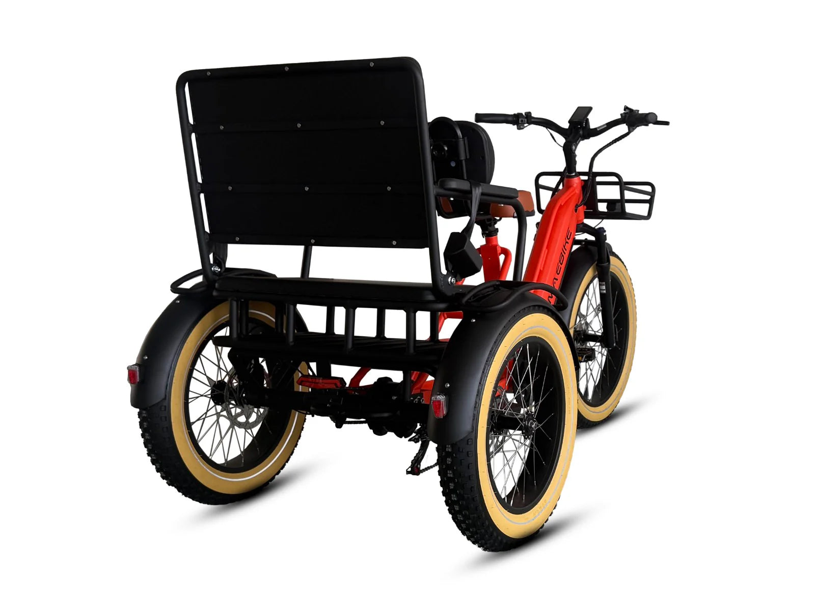 LLAMA CT12 Passenger Fat Tire 2-Seater Electric Trike