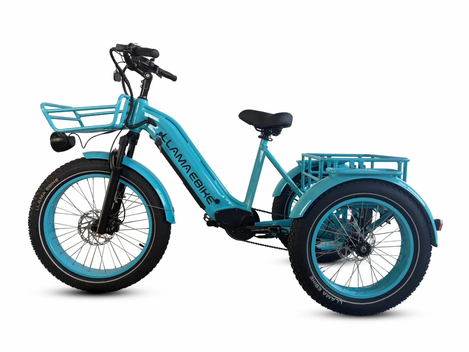 LLAMA Trike CT11 Fat Tire Electric Cargo Trike with NFC Unlock & Optional IoT