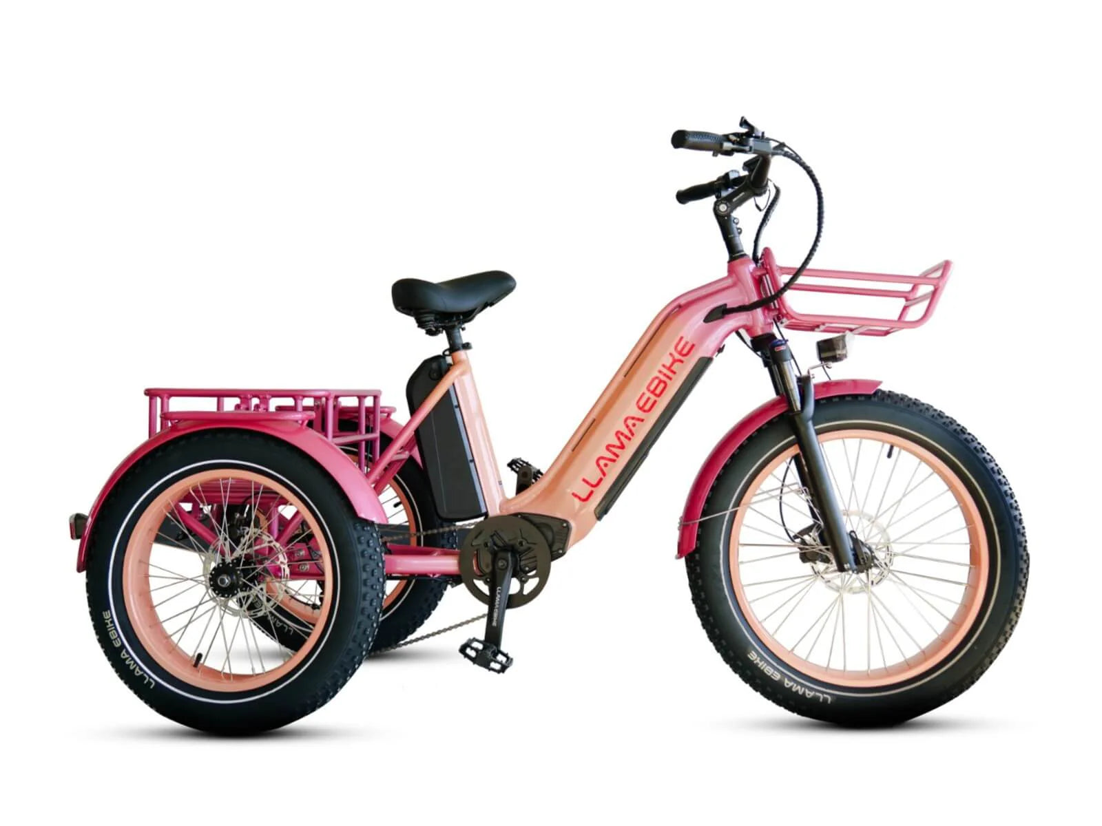 LLAMA Trike CT10 Fat Tire Electric Cargo Trike