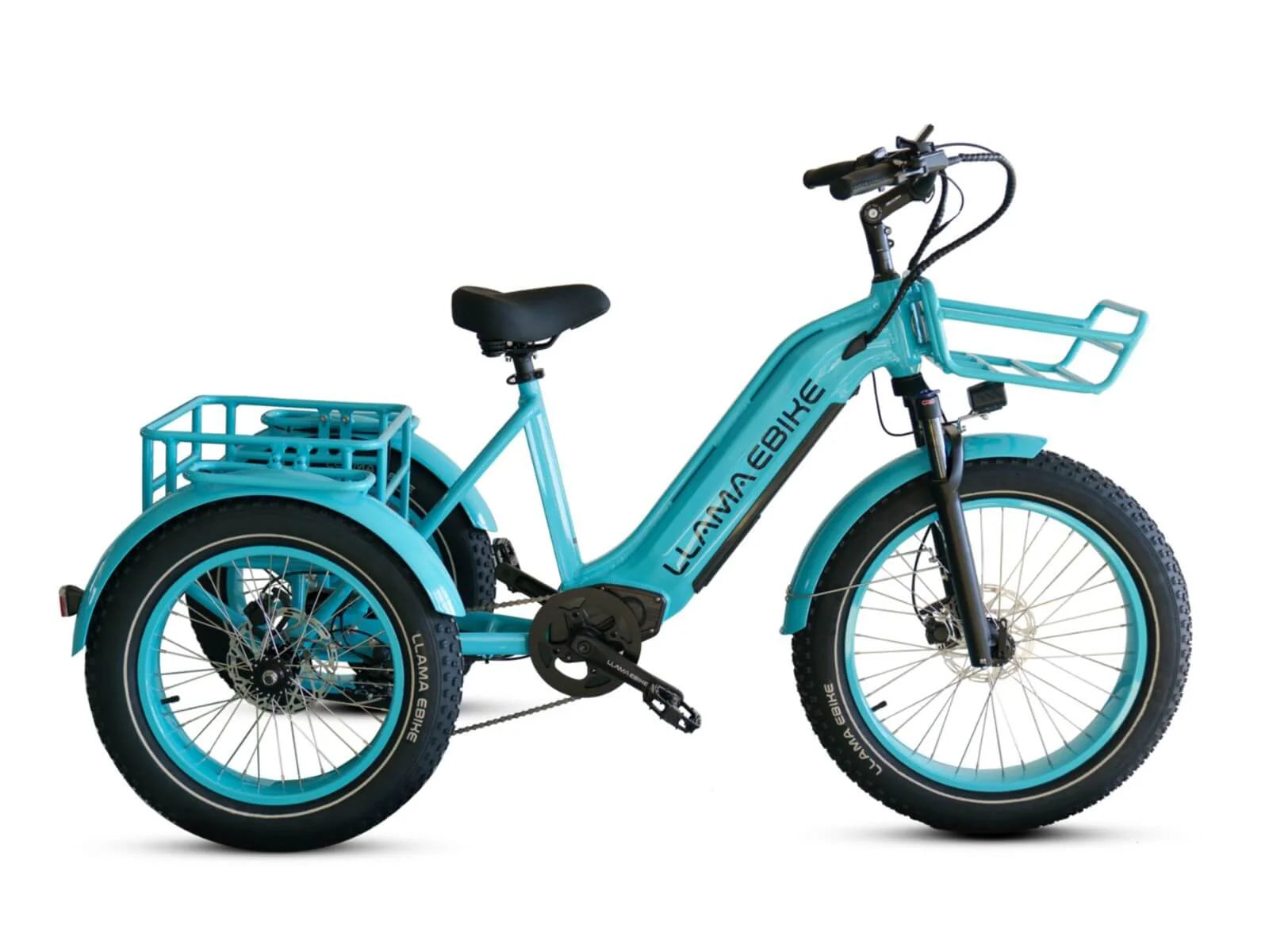 LLAMA Trike CT10 Fat Tire Electric Cargo Trike