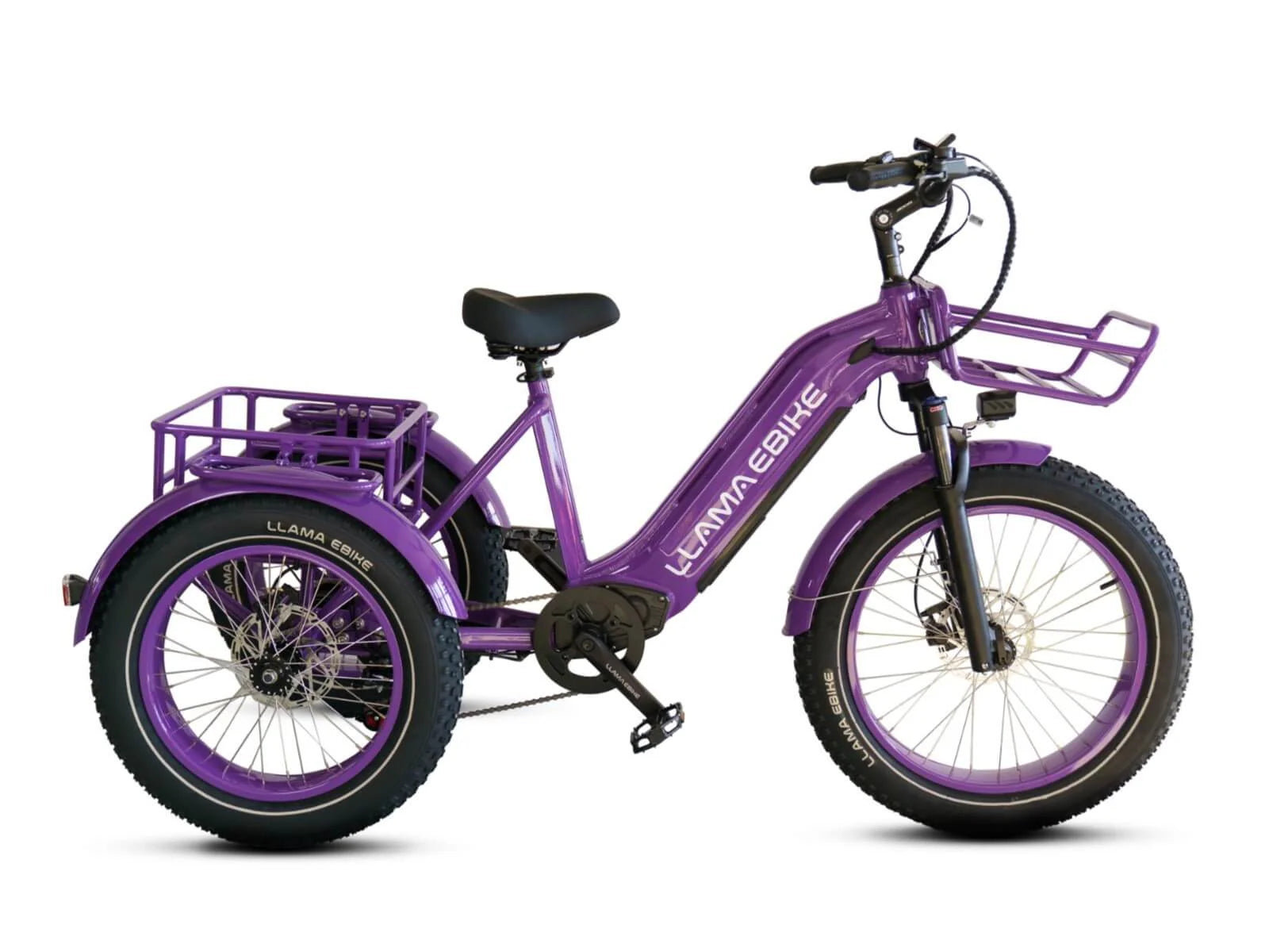 LLAMA Trike CT10 Fat Tire Electric Cargo Trike