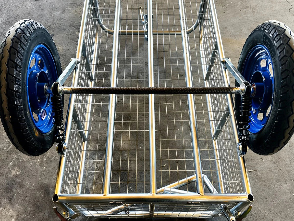 LLAMA Trike Heavy-Duty Utility Trailer - Large Capacity All-Terrain Tow-Behind Cart with Suspension
