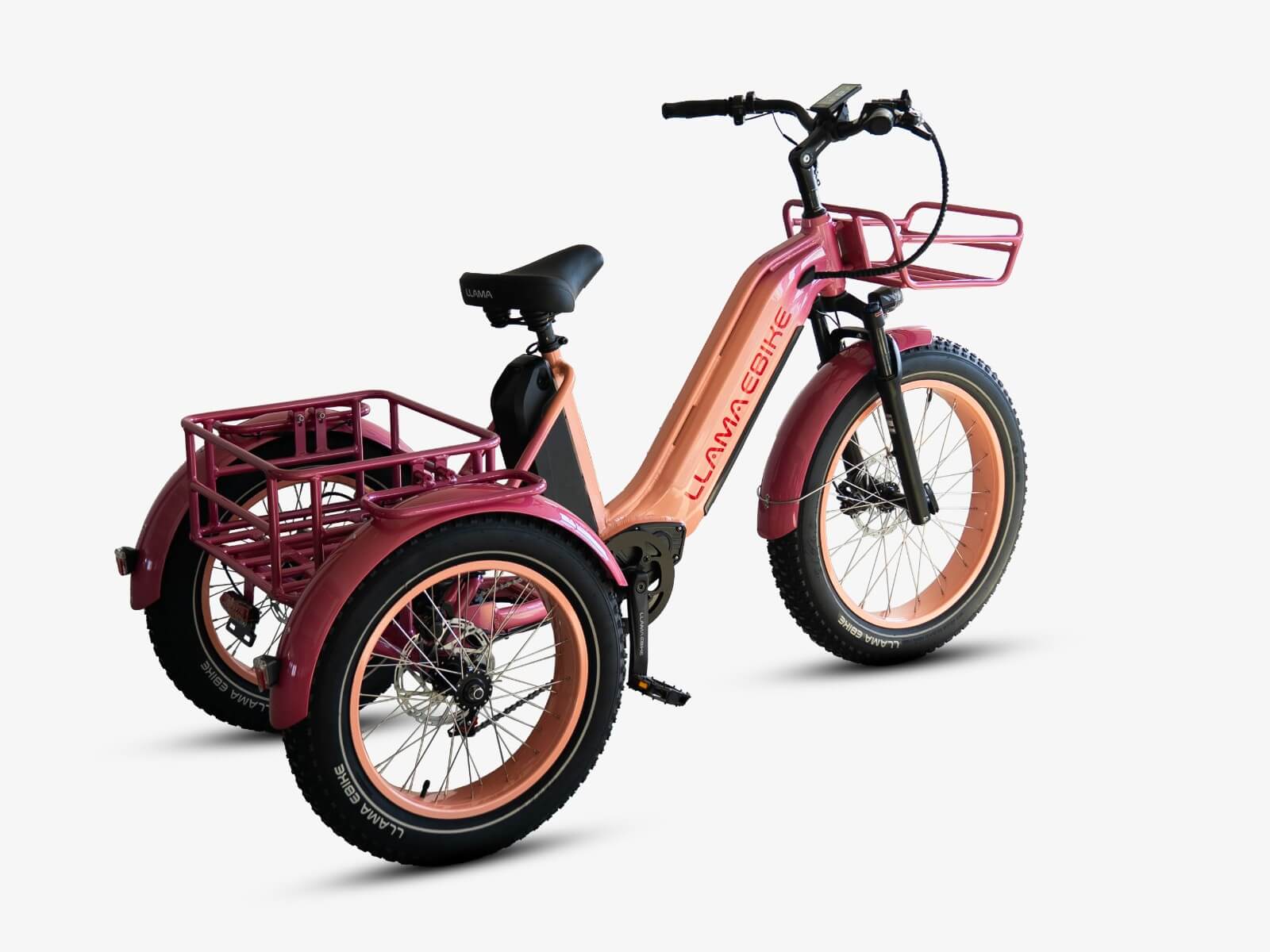 LLAMA Trike CT10 Fat Tire Electric Cargo Trike