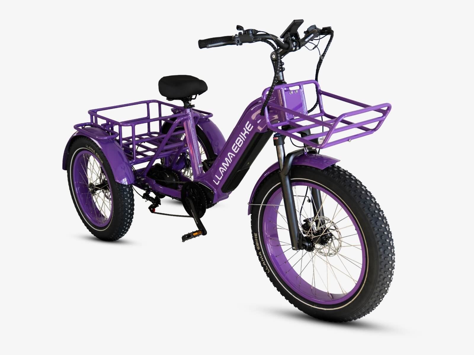 LLAMA Trike CT10 Fat Tire Electric Cargo Trike