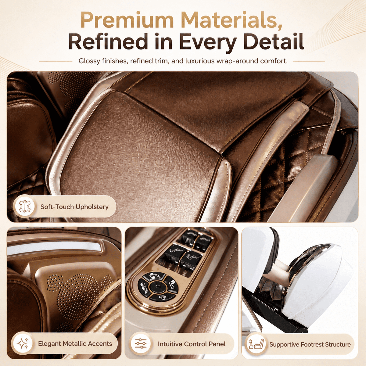 Kollecktiv 203 Royal 4D Full Body Massage Chair