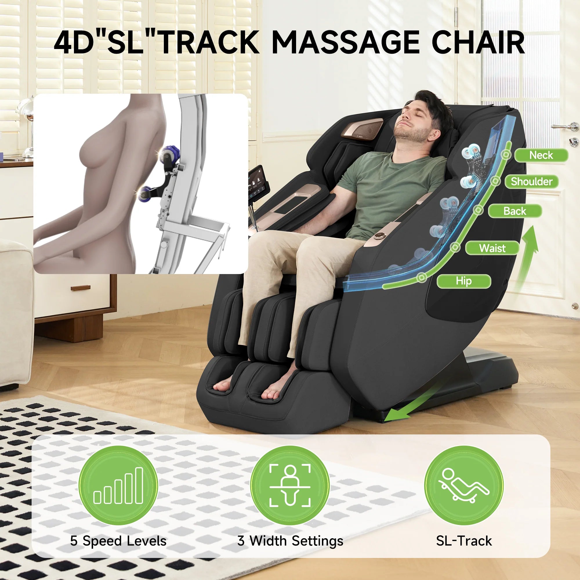 PS5200 4D Massage Chair
