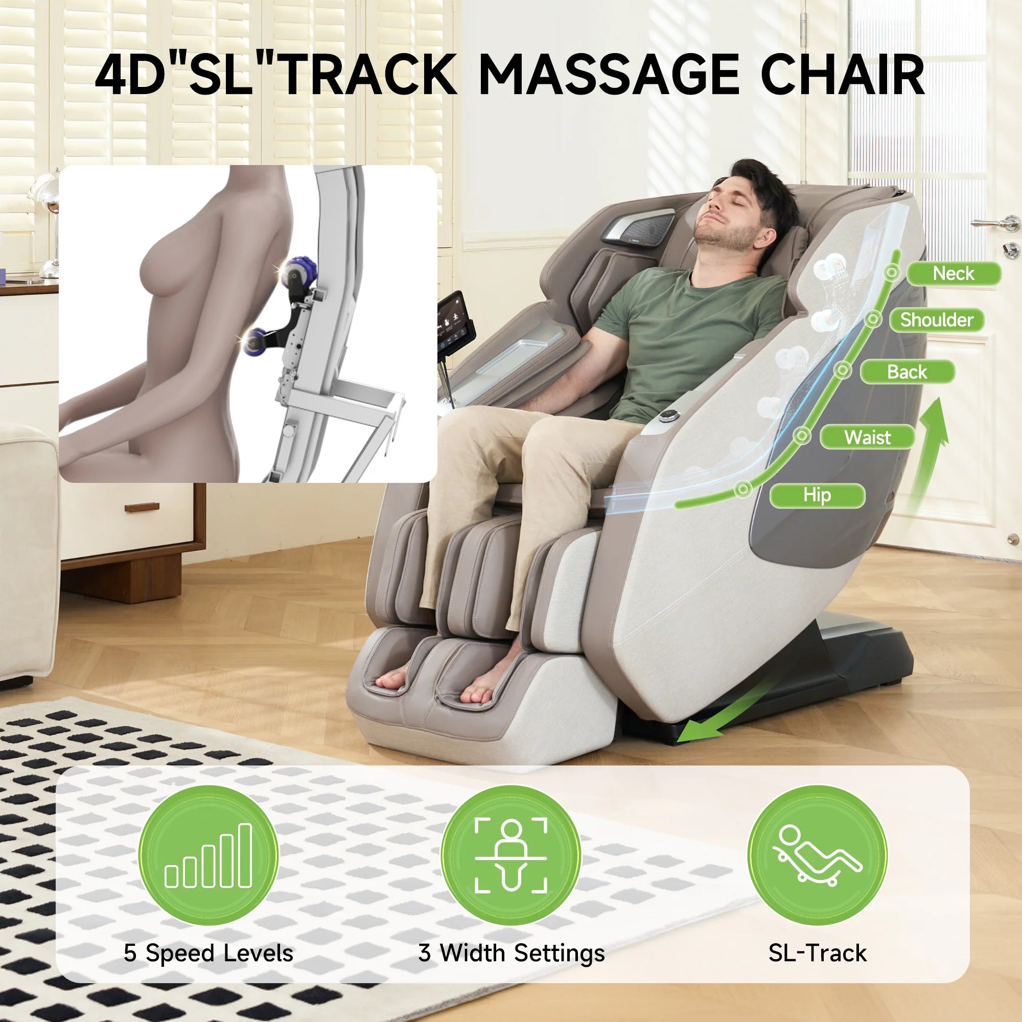 PS5200 4D Massage Chair