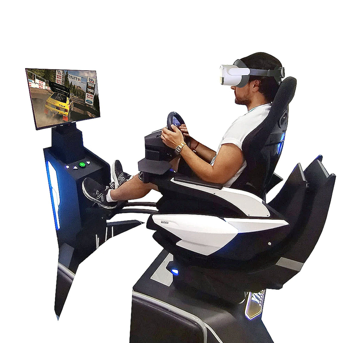 Virtual Reality Racing & Roller Coaster Simulator