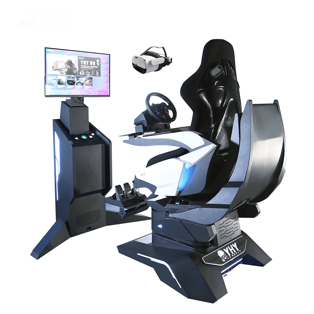 9D Virtual Reality Racing & Flight Simulator Game