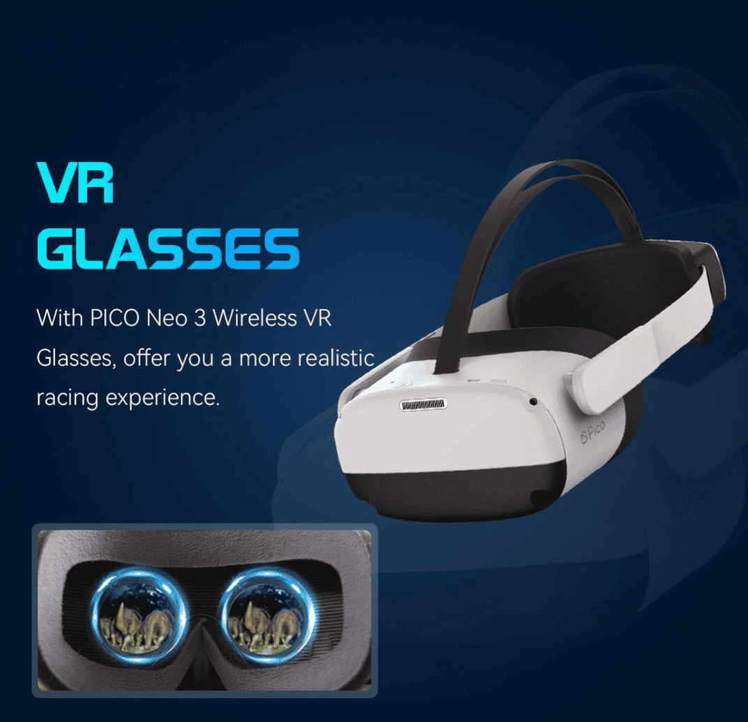 9D Virtual Reality Racing & Flight Simulator Game
