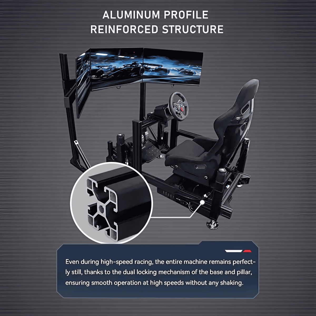 Full-Motion Racing Simulator – Interactive Driving & Racing System
