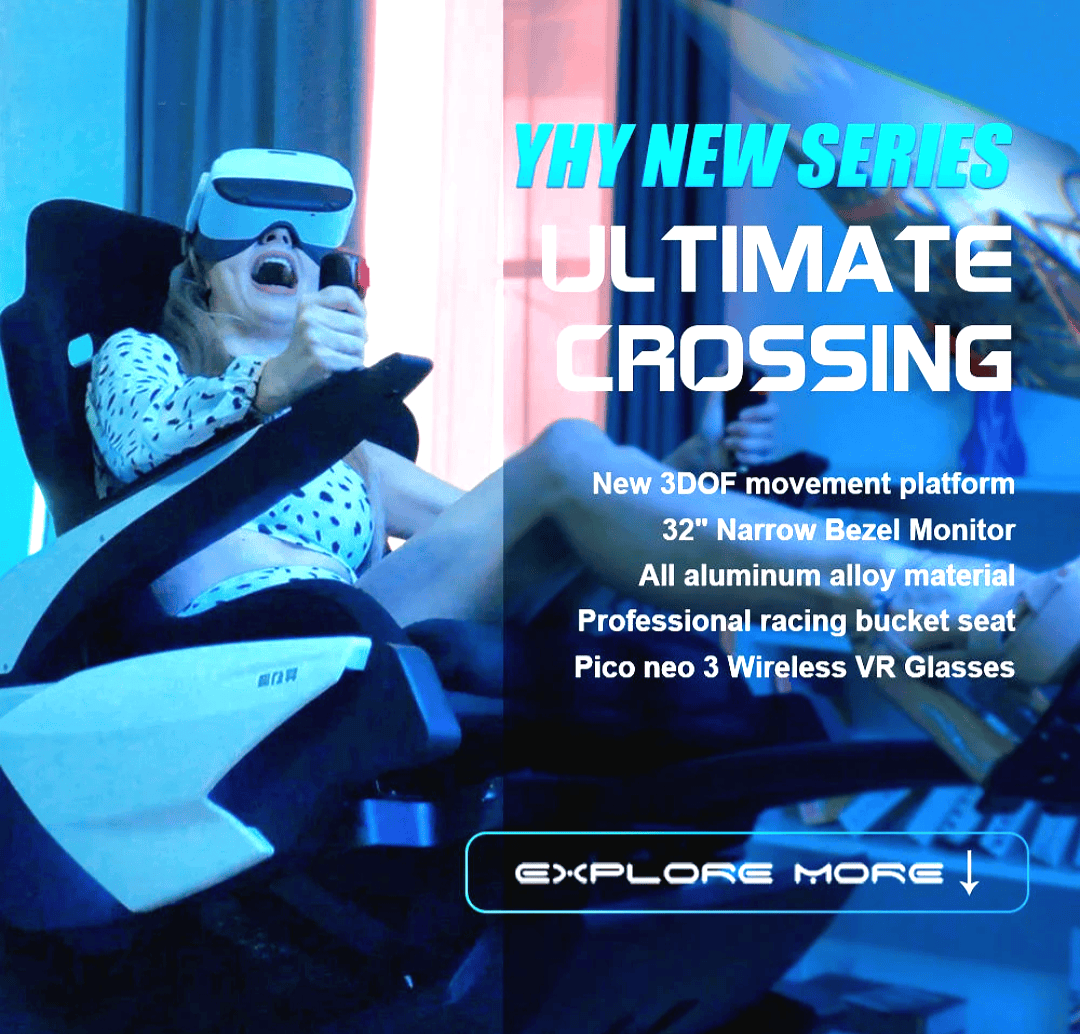 9D Virtual Reality Racing & Flight Simulator Game