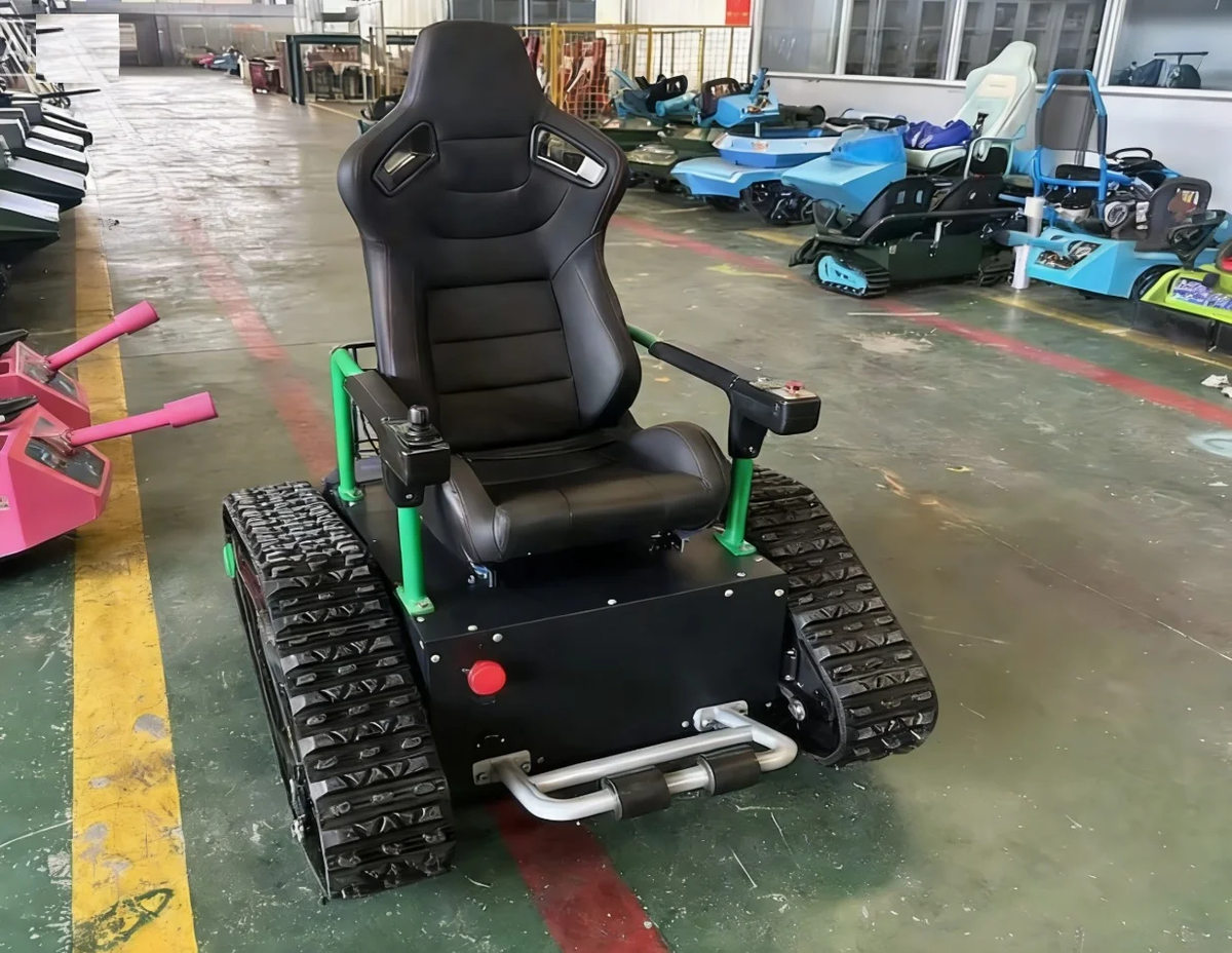 All-Terrain Electric Wheelchair – Battery Powered Outdoor Mobility Chair