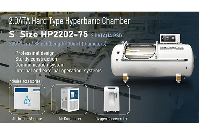 Hard Lying Type 2.0 ATA Hyperbaric Chamber HP2202