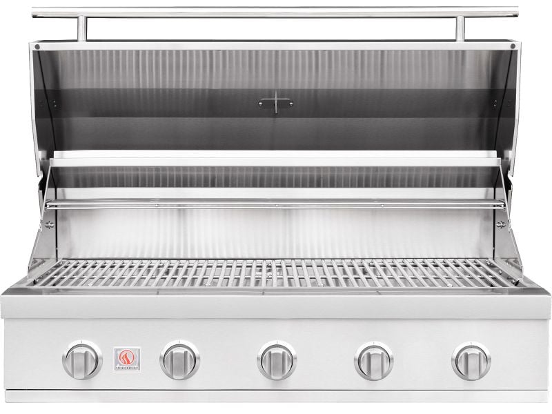 Summerset Sizzler 40-Inch 5-Burner Gas Grill with Deluxe Cart