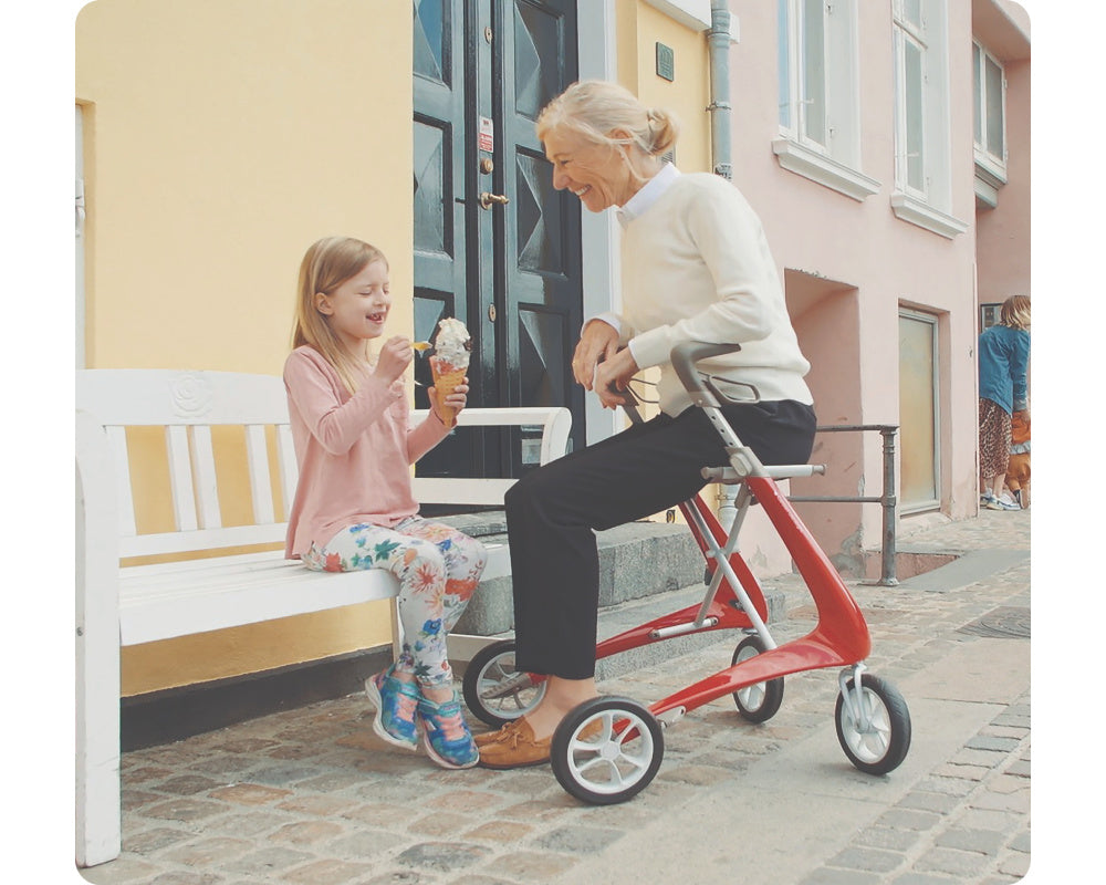 Carbon Ultralight Rollator Walker