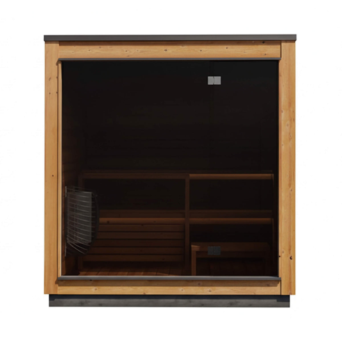 Nordic Dawn 4-Person Fully-Assembled Outdoor Sauna Cabin