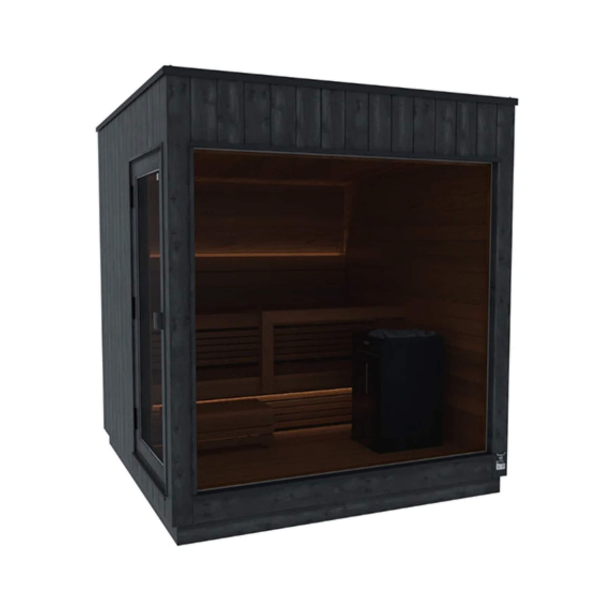 Nordic Misty 2-5 Person Fully-Assembled Outdoor Modular Sauna Cabin