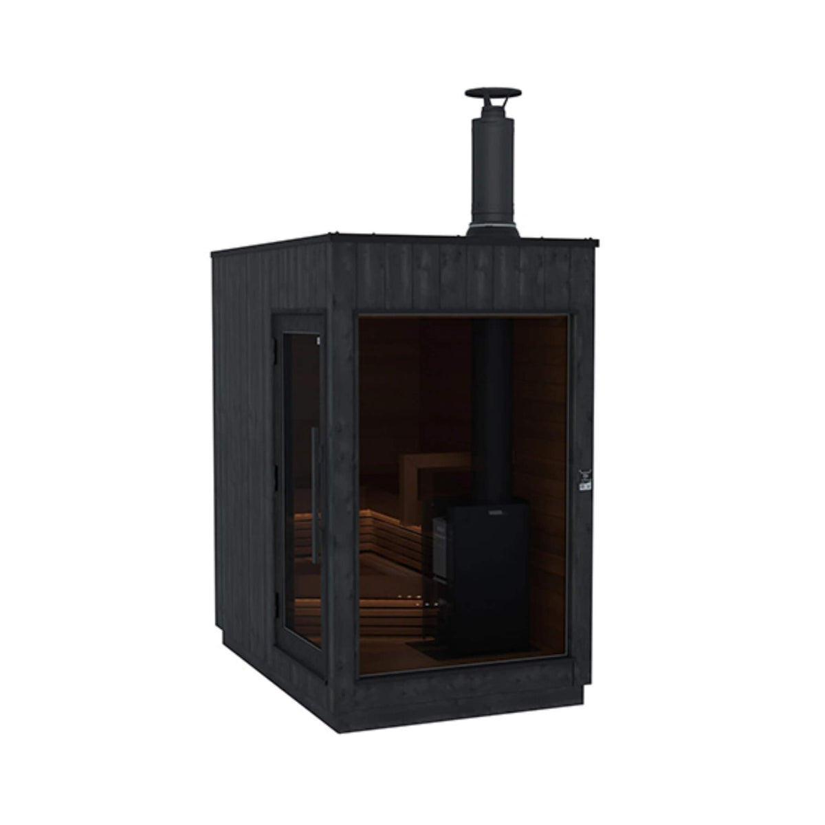 Nordic Misty 2-5 Person Fully-Assembled Outdoor Modular Sauna Cabin