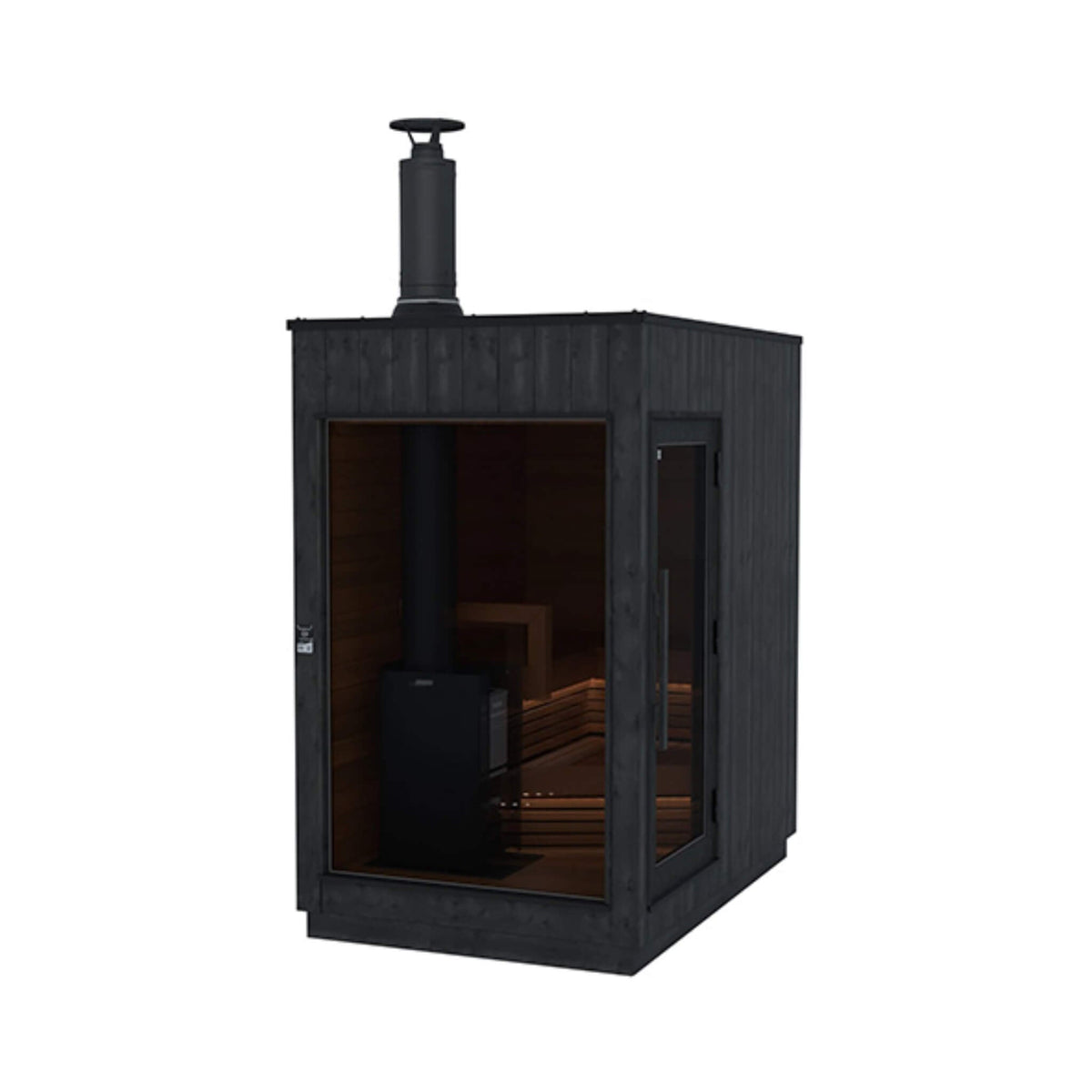 Nordic Misty 2-5 Person Fully-Assembled Outdoor Modular Sauna Cabin