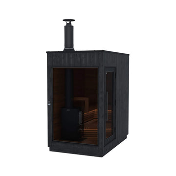 Nordic Misty 2-5 Person Fully-Assembled Outdoor Modular Sauna Cabin