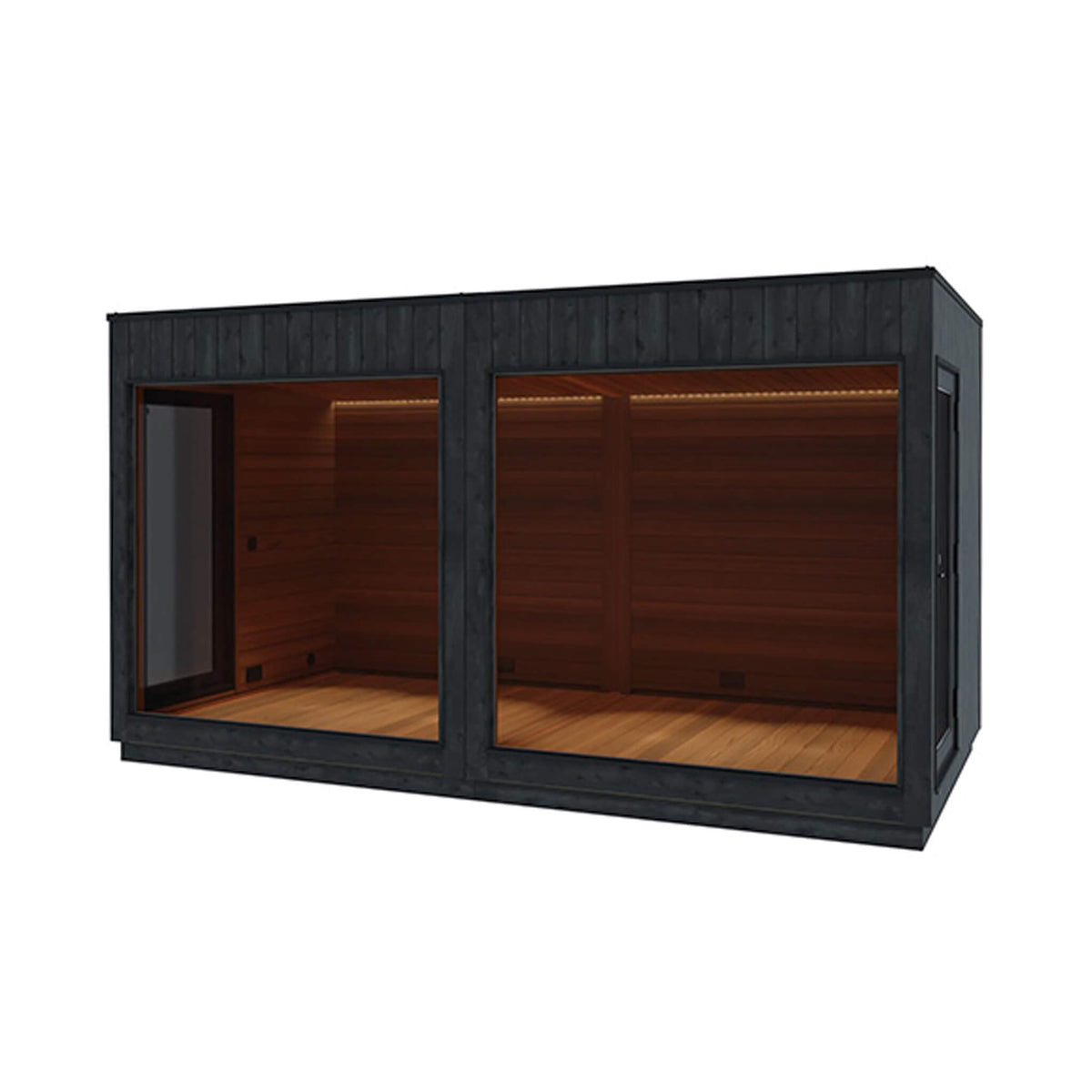Nordic Misty XL 2-Entrance Outdoor Sauna Lounge