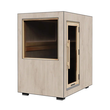Solaris Fully-Assembled Outdoor Solar-Powered Sauna Cabin