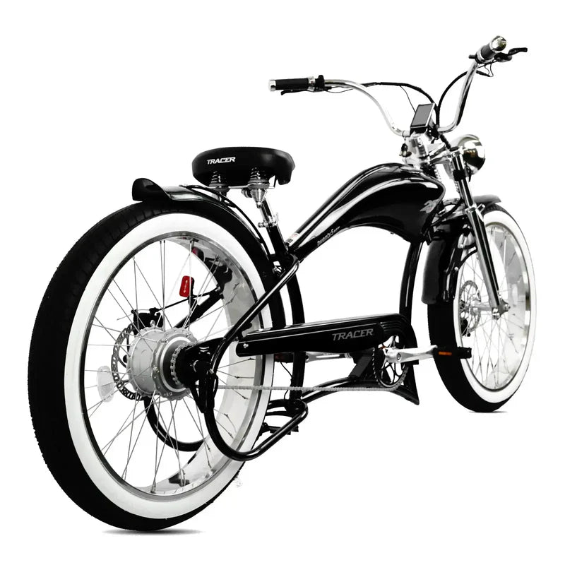 Twenty5 GTS 500W 26" Motorcycle-Style Stretch Chopper E-Bike