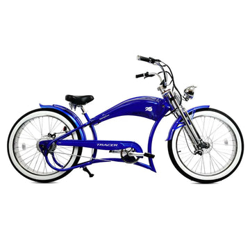 Twenty5 GTS 500W 26" Motorcycle-Style Stretch Chopper E-Bike
