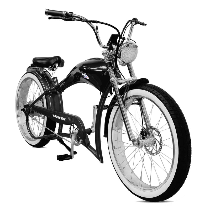 Twenty5 GT 500W 26" Motorcycle-Style Stretch Chopper E-Bike
