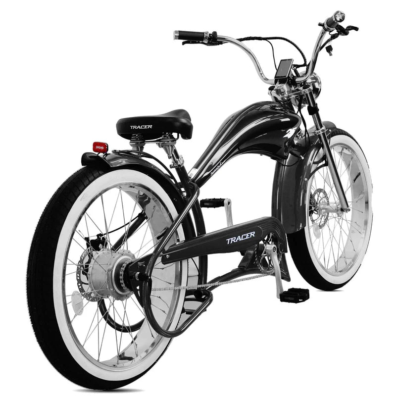 Twenty5 GT 500W 26" Motorcycle-Style Stretch Chopper E-Bike