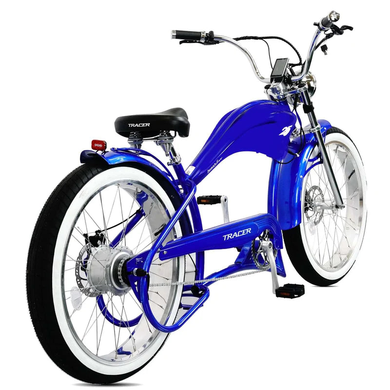 Twenty5 GT 500W 26" Motorcycle-Style Stretch Chopper E-Bike