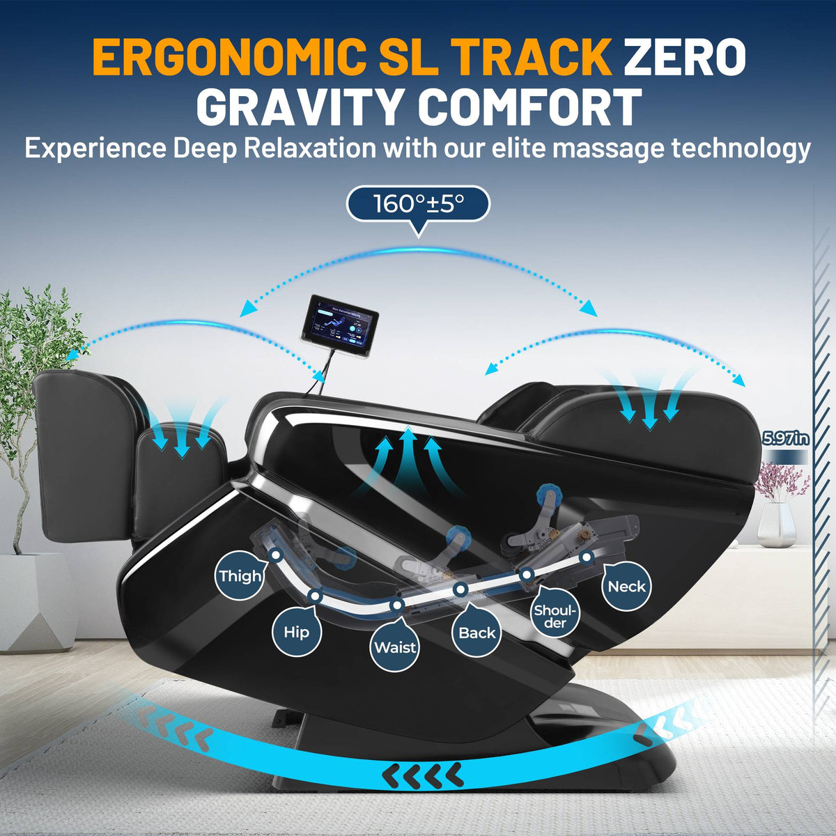 Kollecktiv 201 Zero Gravity 4D Massage Chair